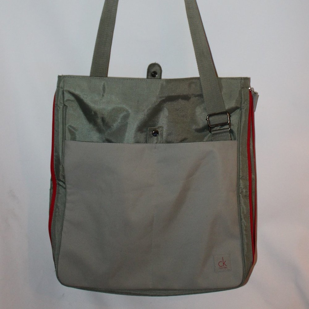 Calvin Klein Expandable Lined Crossbody Tote Large